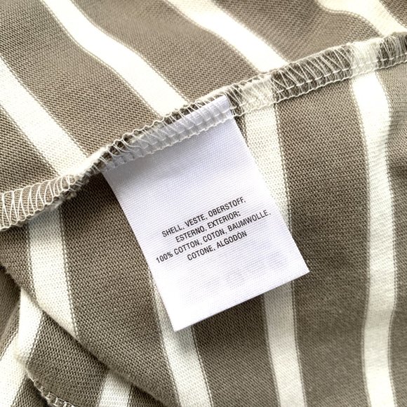 Anthropologie Postmark Peplum Top (Beige) S - Picture 5 of 7